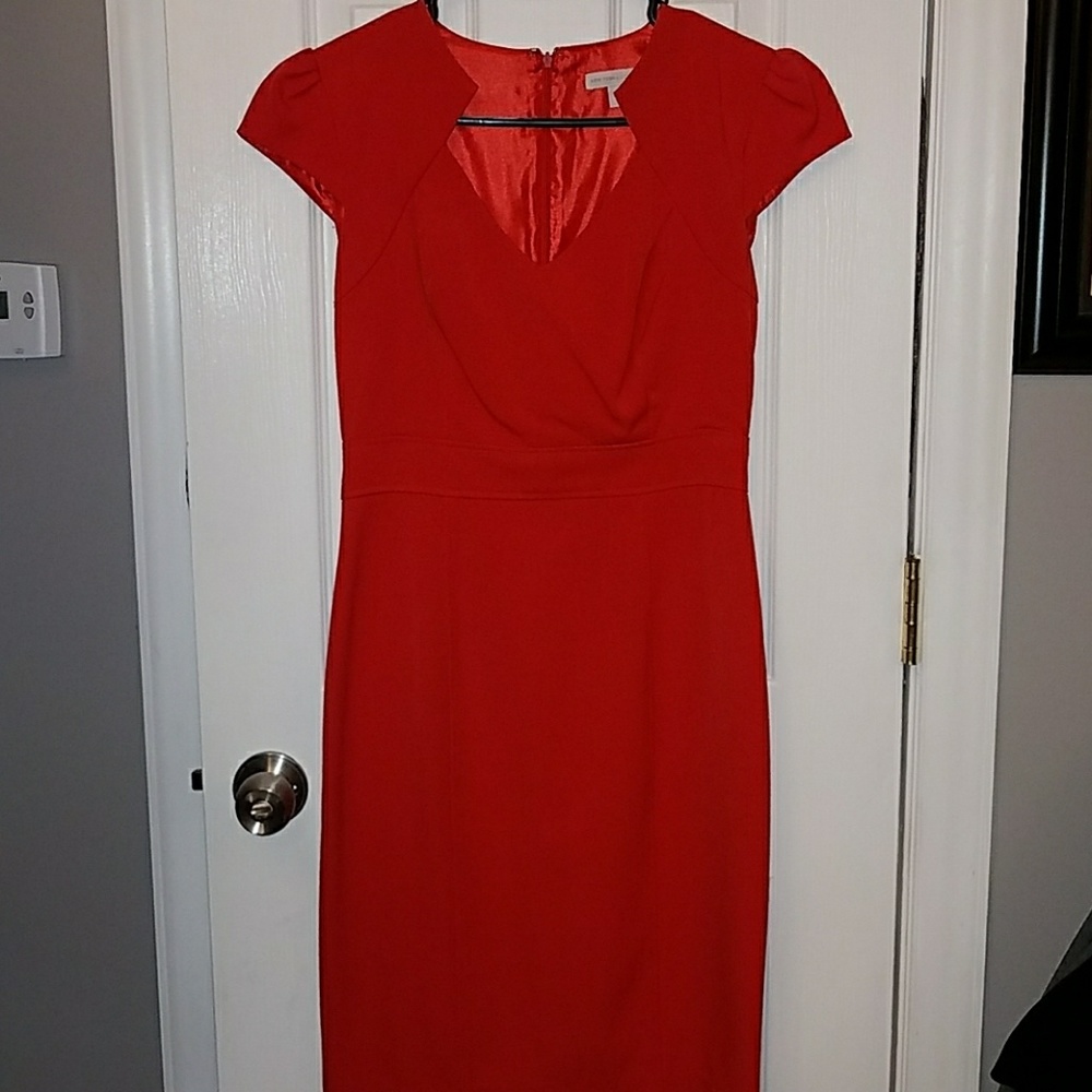 New York & Company Red work dress